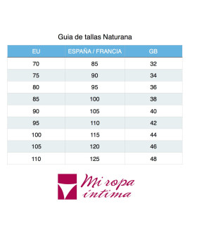 Perfect Body Shapewear Copa C Naturana cod. 03260