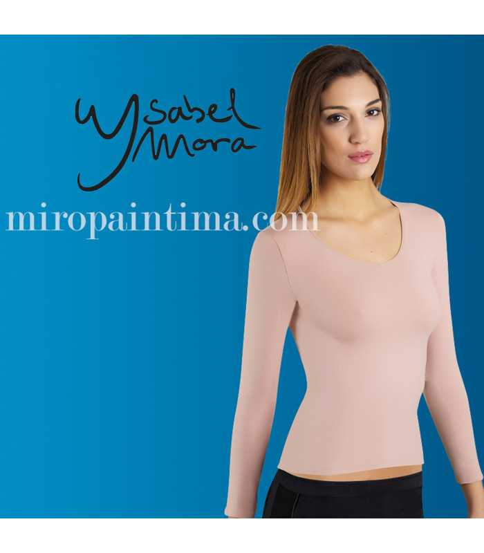 camiseta interior mujer lycra