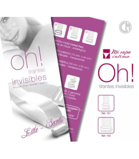 Tirantes Invisibles con Enganches Transparentes Creaciones Mariola
