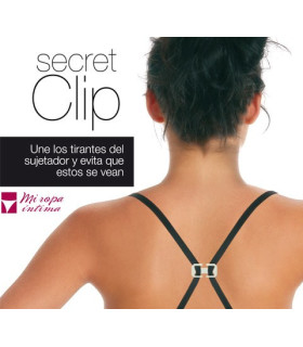 SET 3 CLIP METALICOS TIRANTES SUJETADOR CREACIONES MARIOLA REF.233