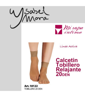 Tobillero Relajante  Ysabel Mora 20DEN erf. 18122