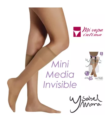 Mini Media Invisible 15DEN Ysabel Mora REF.15108
