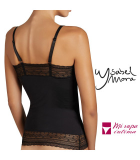 CAMISETA ROMANCE TIRANTES FINO YSABEL MORA ref: 19144