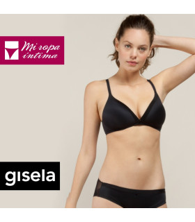 CON RELLENO Y SIN ARO SUJETADOR TRIANGULAR GISELA MOMENTS SOFT 1/0351