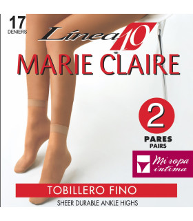 TOBILLERO DE MARIE CLAIRE DE ESPUMA 17DEN -2 PARES 2113