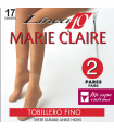 TOBILLERO DE MARIE CLAIRE DE ESPUMA 17DEN Pack-2 PARES 2113