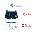 Pack-2 Boxer de Niño Real Madrid Producto Oficial ROCHO mod-601N