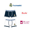 Pack-2 Boxer de Niño Real Madrid Producto Oficial ROCHO mod-602N