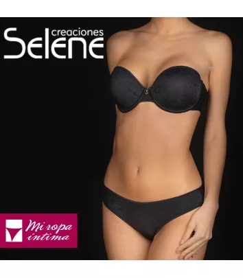 SUJETADOR SIN TIRANTE COPA-B DE SELENE MOD: SHARON