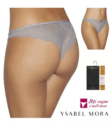 TANGA FANTASÍA ENCAJE DE YSABEL MORA REF: 19184