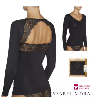 CAMISETA MANGA LARGA FANTASÍA MUJER DE YSABEL MORA REF: 19185