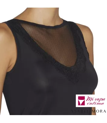 CAMISETA SIN MANGA FANTASÍA MUJER DE YSABEL MORA REF: 19186