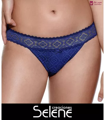 Braga Brasileña Mujer Braguita Brasileña Selene Encaje Y