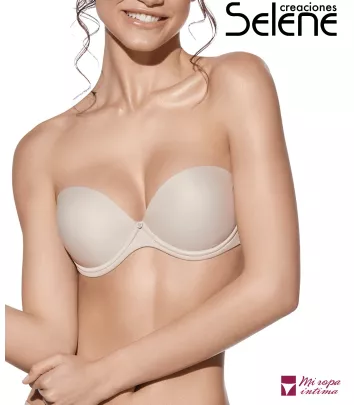 COPA-B SIN TIRANTES DOBLE PUSH UP DE SELENE MOD: CARLOTA