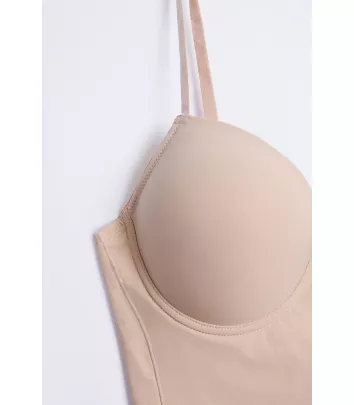 Body-Bra Reductor 2 tallas tejido invisible efecto tanga y vientre plano Ysabel Mora 19624