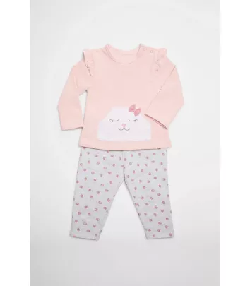 Conjunto Bebe Manga Larga de Ysabel Mora Ref: 25338