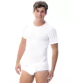 Camiseta interior basica hombre, 8553 fabio cuello redondo
