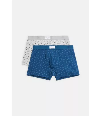 Pack-2 Boxers Algodón Estampado de Ysabel Mora Ref: 20422
