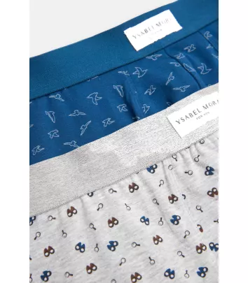 Pack-2 Boxers Algodón Estampado de Ysabel Mora Ref: 20422